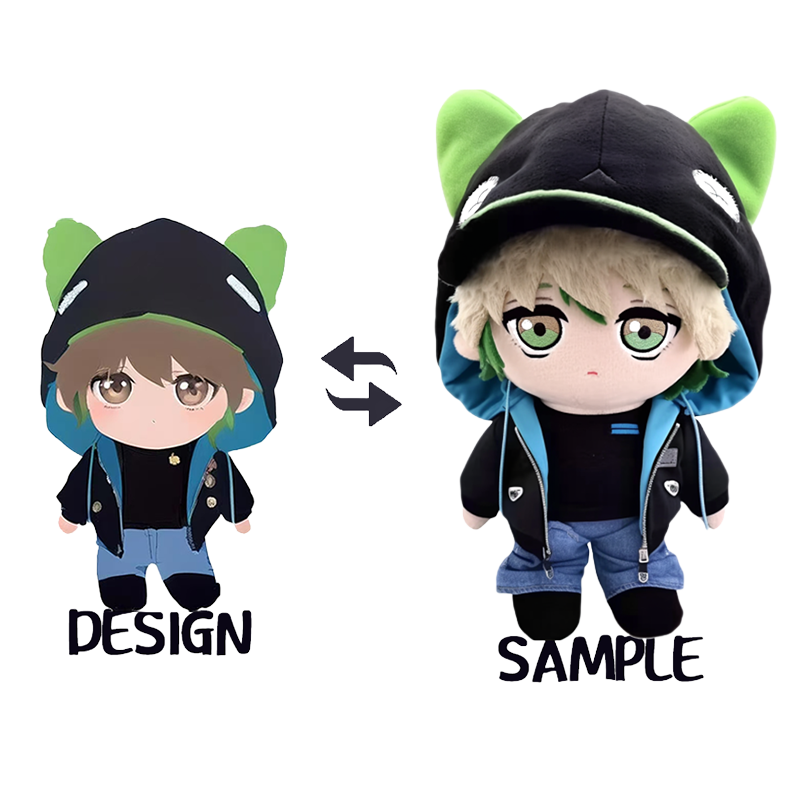 Tilpassede plysj dukker