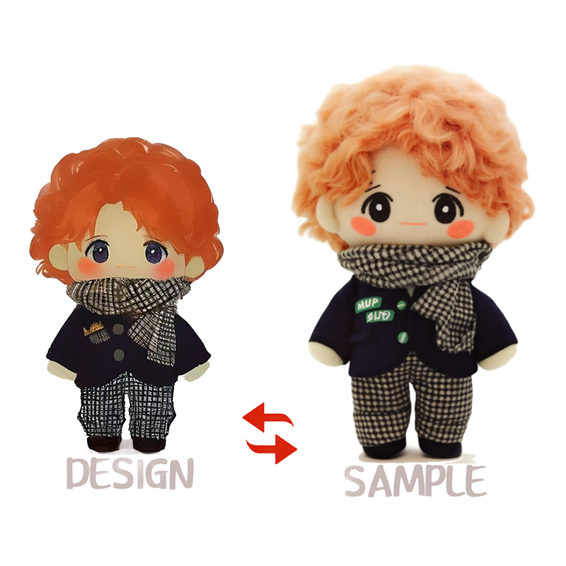 Tilpassede plysj dukker