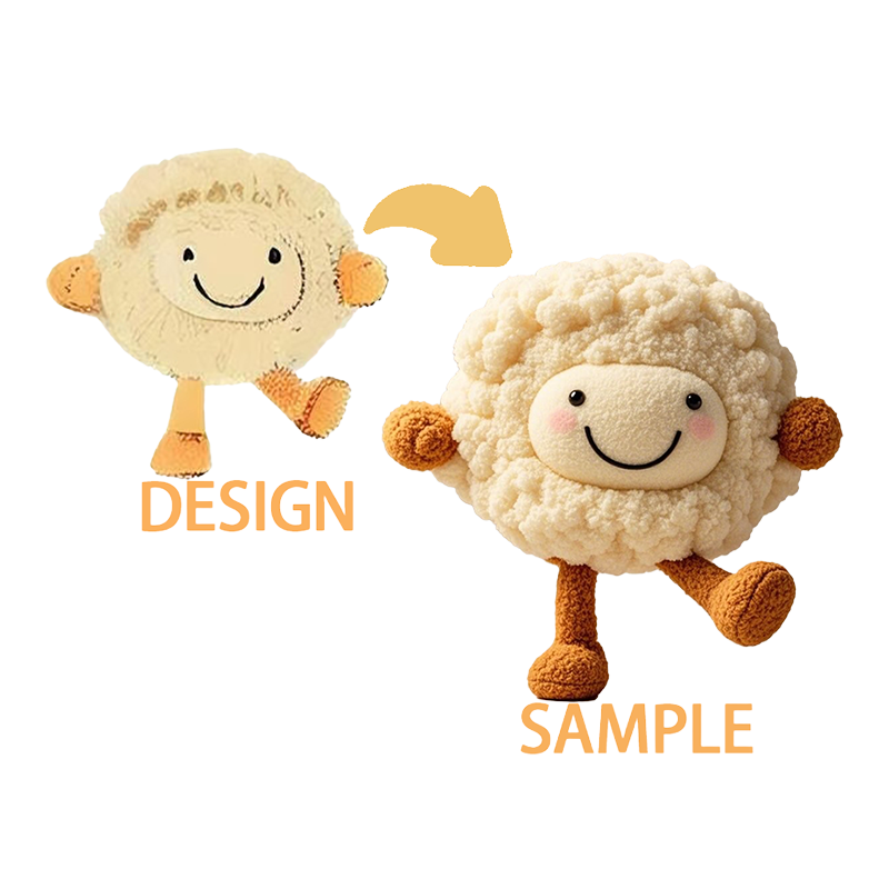 Tilpassede plysj nøkkelringer